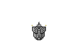 transformers pixel art