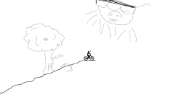 Volcanic trail