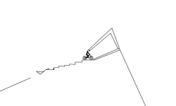 Straight Lines Only