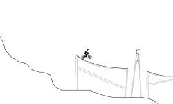 Wheelie on stilts. 10 SUBS!