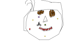 fede´s face in a draw