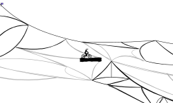 Line art track