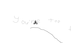 You're too fat to fly