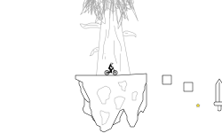 Island with a tree
