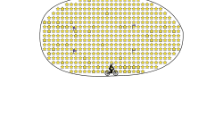 Globe With 500 stars