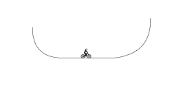Bmx half-pipe