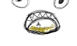 Chewing monster