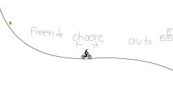 Choose freeride or auto!