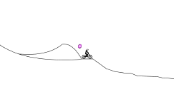 down down and away
