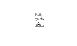 Fully empty!