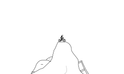 cliff track