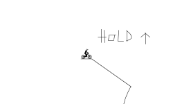 hold up arrow