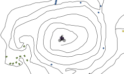 messy spiral