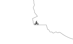dirt jumps and cliff drops