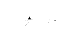 down and up