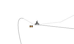 Can u use bike to get stars?