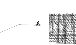 Down hill