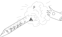 la caida del avion