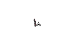 going down