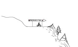 Free Ride Down hill