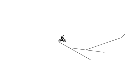 MTB Fractured road wheelie
