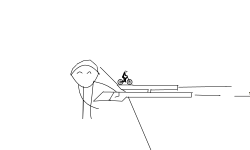 on the gun
