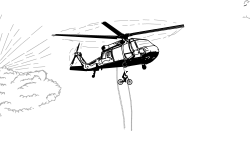 Air Drop In Jungle