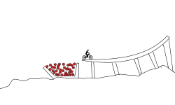 down hill race