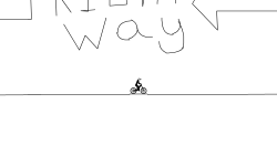 the wrong way