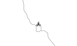 downhill