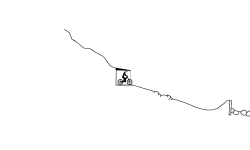 downhill