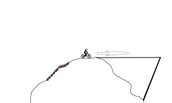 mountain hill jump ((GRAVITY))