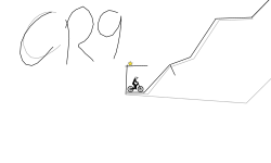 uphill then back