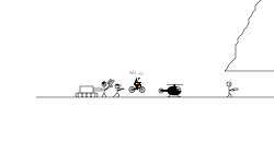Helicopter and bike traning..!
