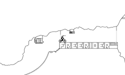 Detailed BMX and MTB track