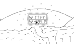 Winter wheelie