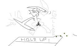 Gallade ( hold up)