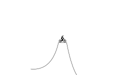 the mountain side