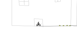 racing around neighborhood