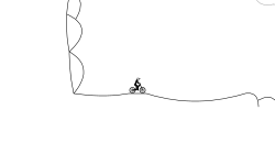 Tricky Snowy Downhill