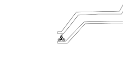 The 2 way line track