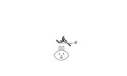 Thats where easter bunny hides