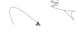 Hard Shark fall