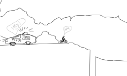 Escape the cops