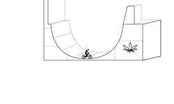 Free Style half-pipe
