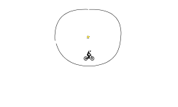 Hold A & u will spin forever