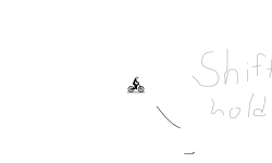 Shift, then hold up