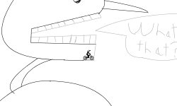 Ant-man on a mini-bike