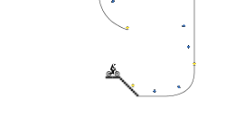 Pixel stairs w/loop
