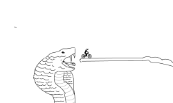 WHITE SHARK SNAKE